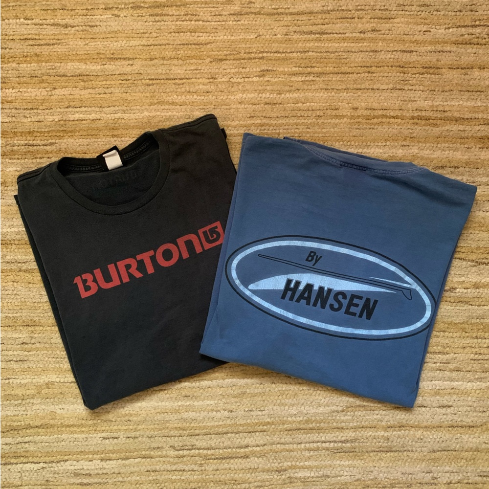 Burton XXL black Hansen XXL blue slight fade